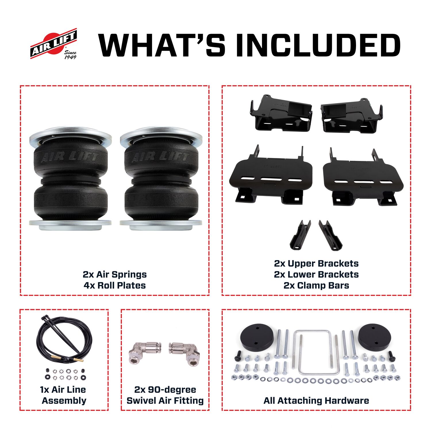 LoadLifter 5000 ProSeries Air Spring Kit - 77385 | Air Lift Company