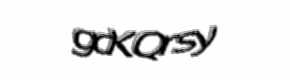 Security check image, please type the characters shown